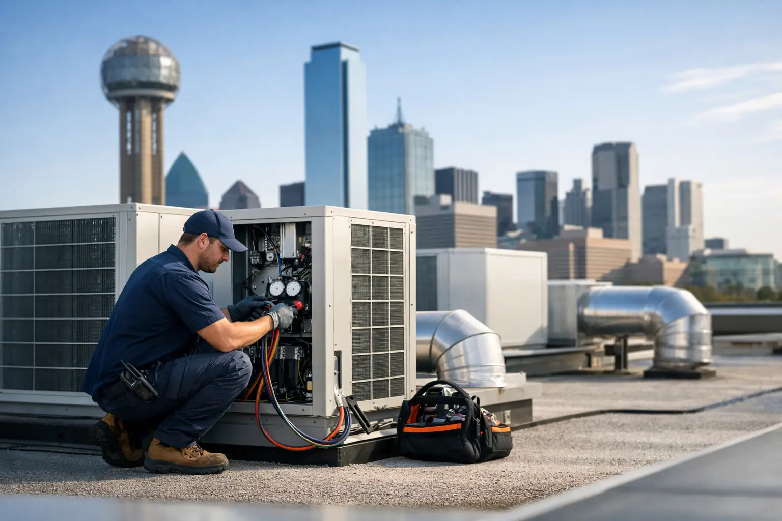 Commercial HVAC Service DFW Businesses Trust