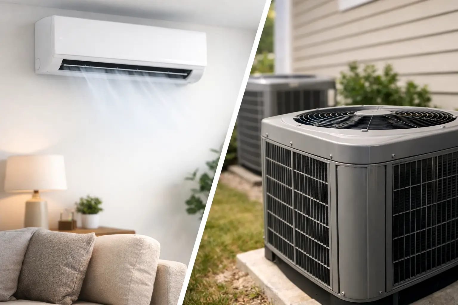 Ductless Mini Split Versus Central Air